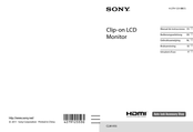 Sony CLM-V55 Manual De Instrucciones