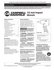 Campbell Hausfeld TL0502 Manual De Instrucciones