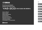 Yamaha YAS-203 Manual De Instrucciones