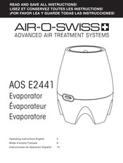 Air-O-Swiss AOS E2441 Manual De Instrucciones