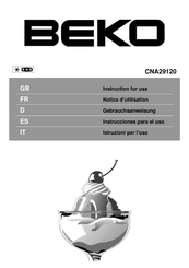 Beko CNA29120 Instrucciones Para El Uso