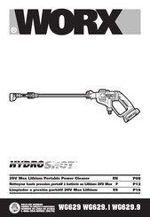 Work HYDROSHOT WG629.9 Manual De Instrucciones