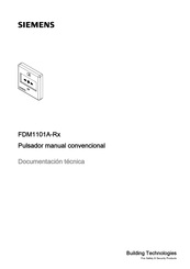 Siemens FDM1101A-Rx Documentación Técnica