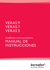 Bernafon VERAS 7 Manual De Instrucciones