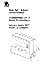 OHAUS CW-11 Manual De Instrucciones