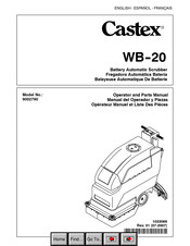 Castex 9002790 Manual Del Operador Y Piezas