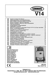 Tennant V14 Manual Del Operador