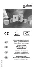 Geba GDT 3 Instrucciones De Montaje