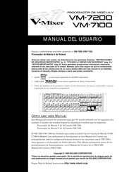 Roland V-Mixer VM-7100 Manual Del Usuario