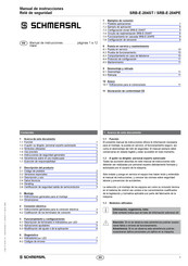 schmersal SRB-E-204ST Manual De Instrucciones