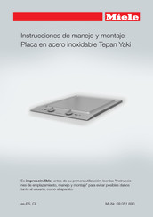 Miele CS 1327 Instrucciones De Manejo Y Montaje