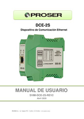 PROSER DCE-2S Manual De Usuario