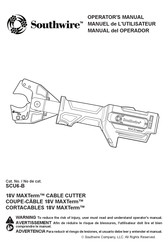 Southwire SCU6-B Manual Del Operador