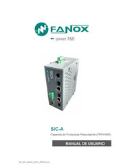 Fanox SIC-A Manual De Usuario