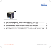 schmalz VS-V-W-D PNP K 3C-D Manual De Instrucciones