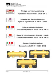 PAW DN 25 Manual De Instrucciones