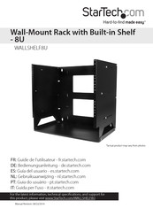 StarTech WALLSHELF8U Guia Del Usuario