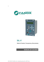 Fanox SIL-V Manual De Usuario