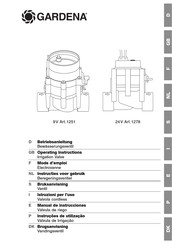 Gardena 1251 Manual De Instrucciones