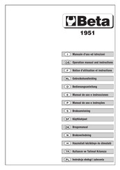 Beta 1951 Manual De Uso E Instrucciones