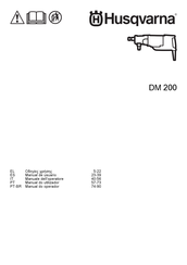 Husqvarna DM 200 Manual De Usuario