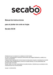 Secabo SC30 Manual De Instrucciones