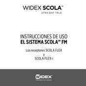 Widex SCOLA FLEX Instrucciones De Uso