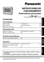 Panasonic CF-U1A Instrucciones De Funcionamiento