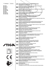 Stiga BC 646 Manual De Instrucciones