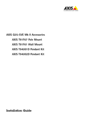 Axis Communications T91F67 Guia De Instalacion