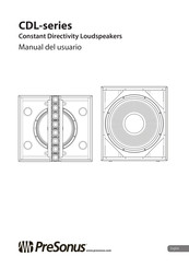 PRESONUS CDL Rigging Extension Bar Manual Del Usuario