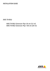 Axis Communications T91B52 Guia De Instalacion