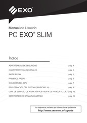 Exo PC EXO SLIM Manual De Usuario