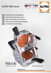 ALFRA TMA 600A Manual De Instrucciones