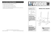 Weider Pro Serie PC3 Manual Del Usuario