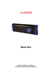 Leotec Music Box Manual De Usuario