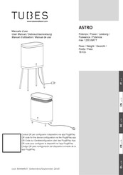 TUBES ASTRO Manual De Uso