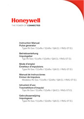 Honeywell RVG-ST E1 Manual De Instrucciones