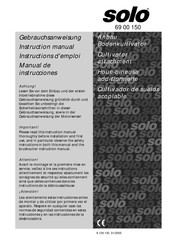 Solo 69 00 150 Manual De Instrucciones