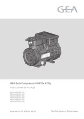 GEA Bock HGX12e/50-4 S CO2 Instrucciones De Montaje