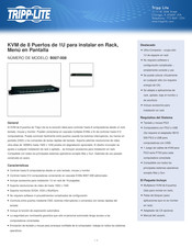Tripp-Lite B007-008 Manual Del Usuario