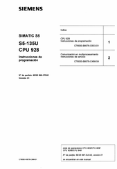 Siemens SIMATIC S5-135U Instrucciones De Programacion