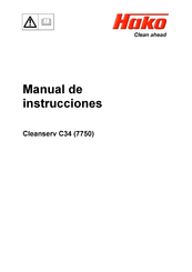 HAKO Cleanserv C34 Manual De Instrucciones