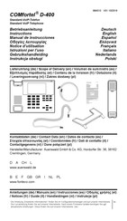 Auerwald COMfortel D-400 Manual De Instrucciones