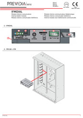 INIM Electronics Previdia Max IFMDIAL Manual Del Usuario