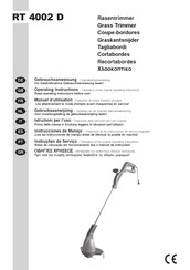 IKRA RT 4002 D Instrucciones De Manejo