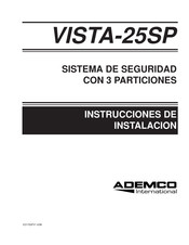 ADEMCO VISTA-25SP Instrucciones De Instalación