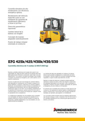 Jungheinrich EFG S30 Instrucciones De Uso