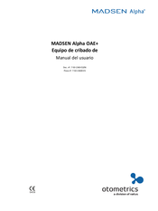 otometrics MADSEN Alpha OAE+ Manual Del Usuario