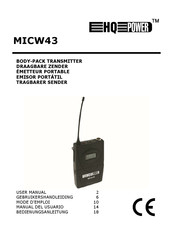 Velleman HQ-Power MICW43 Manual Del Usuario